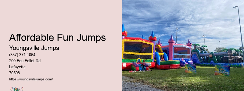 Jumper And Table Rentals Near Me