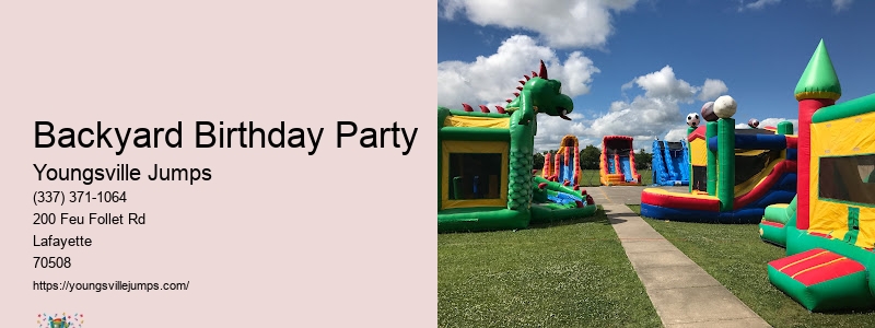 Birthday Party Rentals