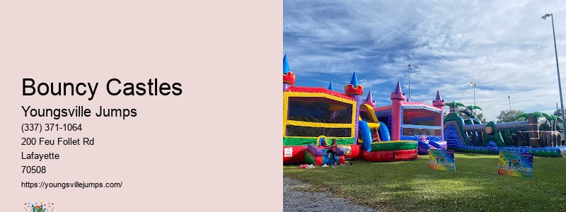 A Bounce House Rental