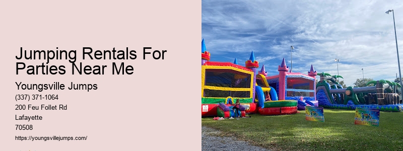 Youngsville Jumps Party Rentals