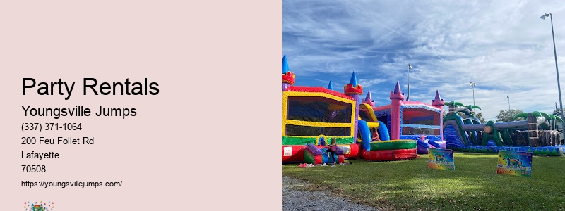 Jumping Rentals For Parties Near Me